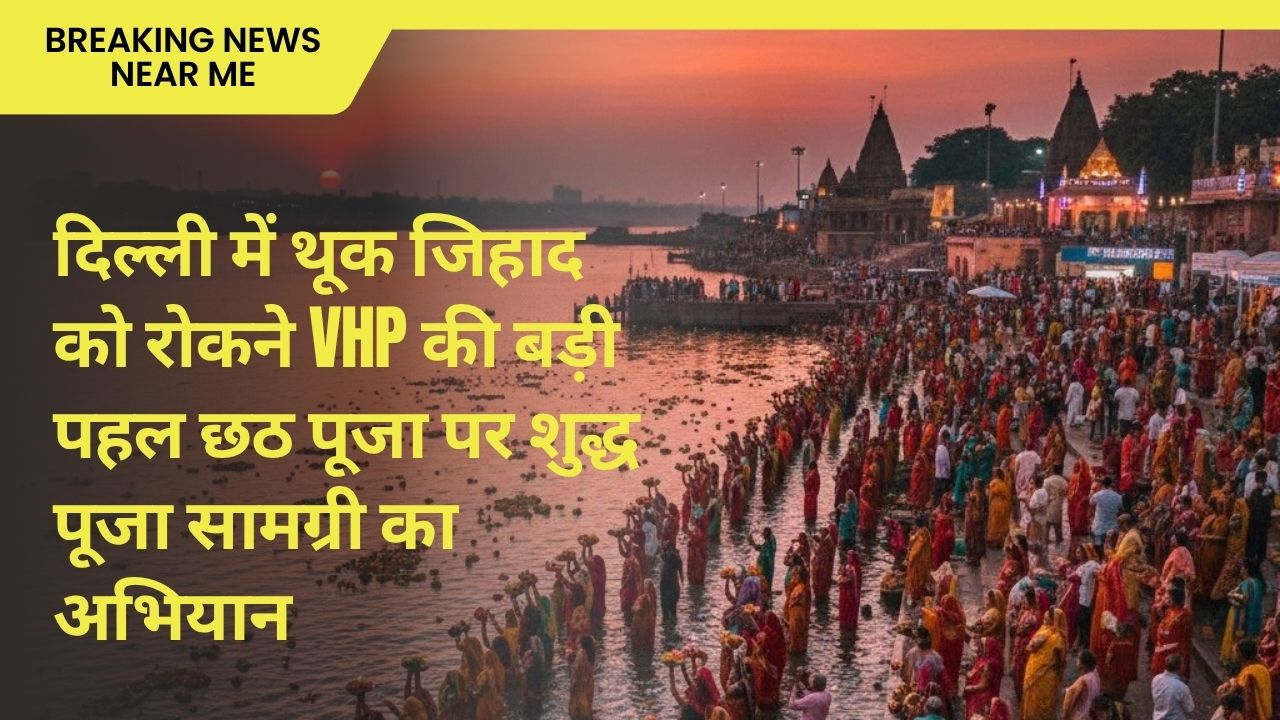 दिल्ली में थूक जिहाद को रोकने VHP की बड़ी पहल छठ पूजा पर शुद्ध पूजा सामग्री का अभियान