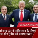 राष्ट्रपति डोनाल्ड ट्रंप ने पाकिस्तान के पीएम शहबाज और मुनीर को बताया महान