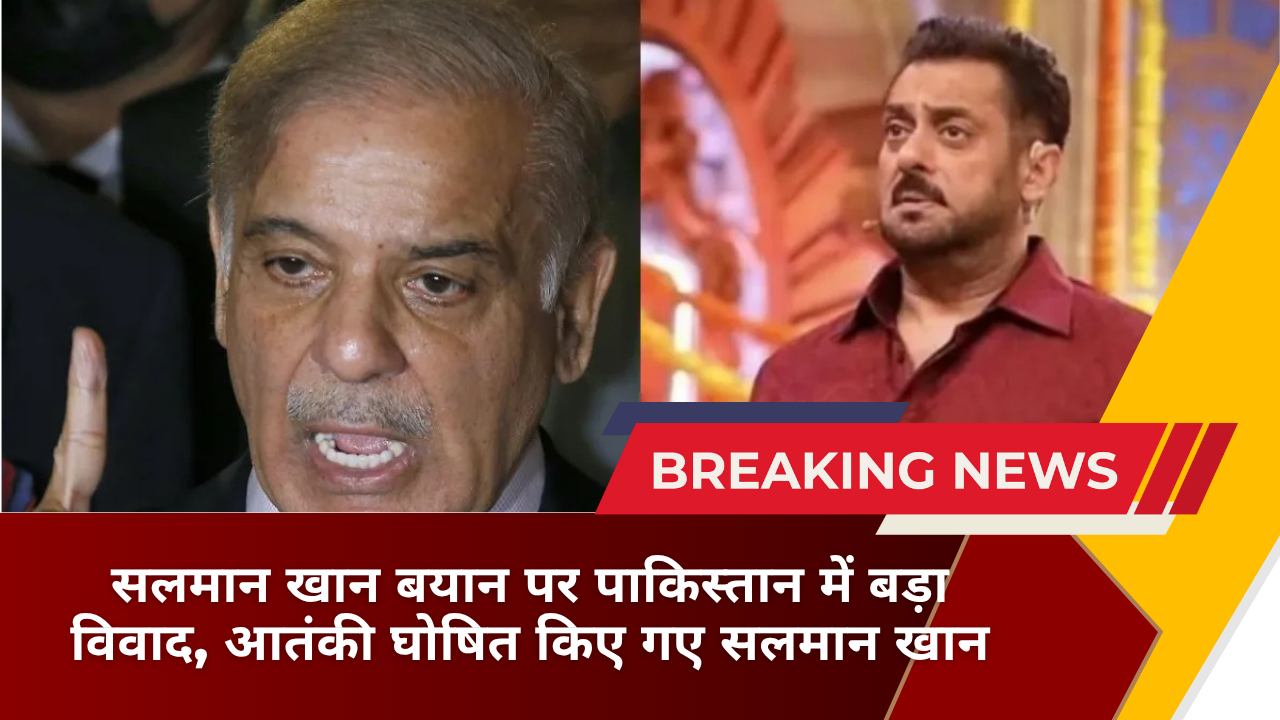 सलमान खान बयान पर पाकिस्तान में बड़ा विवाद, आतंकी घोषित किए गए सलमान खान