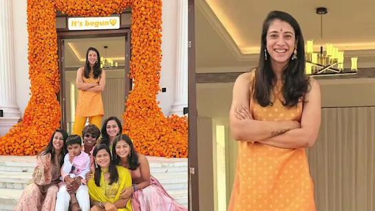 Smriti Mandhana और Palash Muchhal की हल्दी में छाया रंग और संगीत का जश्न