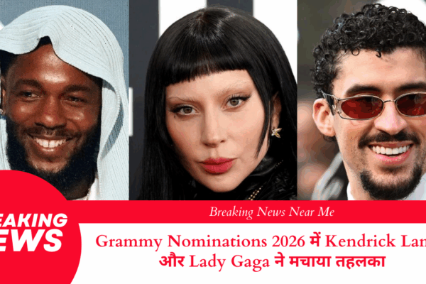 फरवरी 2026 में होने वाले 68वें वार्षिक Grammy Awards के लिए इस बार की Grammy Nominations 2026 ने संगीत की दुनिया में तहलका मचा दिया है। Kendrick Lamar, Lady Gaga