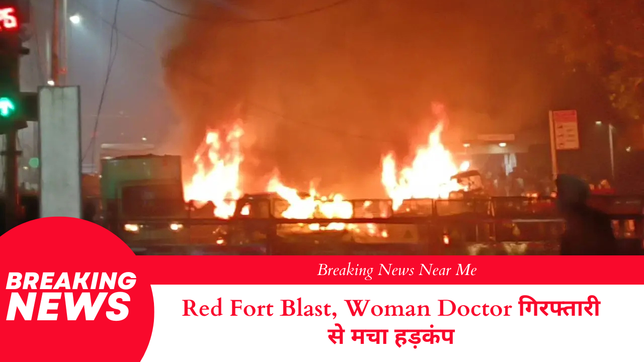 Red Fort Blast Woman Doctor गिरफ्तारी से मचा हड़कंप