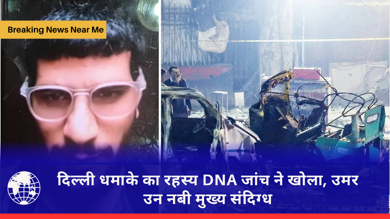 दिल्ली धमाके का रहस्य DNA जांच ने खोला, उमर उन नबी मुख्य संदिग्ध