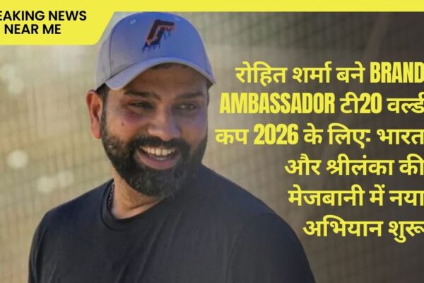 रोहित शर्मा बने Brand Ambassador टी20 वर्ल्ड कप 2026 के लिए: भारत और श्रीलंका की मेजबानी में नया अभियान शुरू