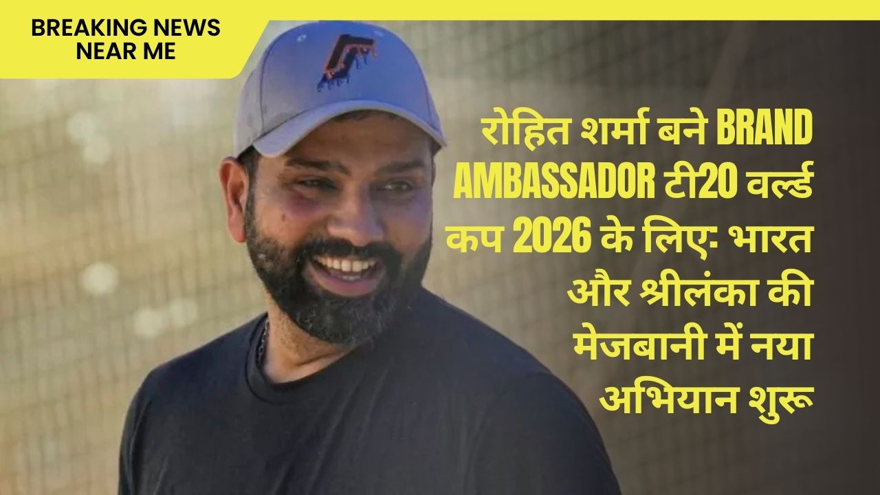 रोहित शर्मा बने Brand Ambassador टी20 वर्ल्ड कप 2026 के लिए: भारत और श्रीलंका की मेजबानी में नया अभियान शुरू