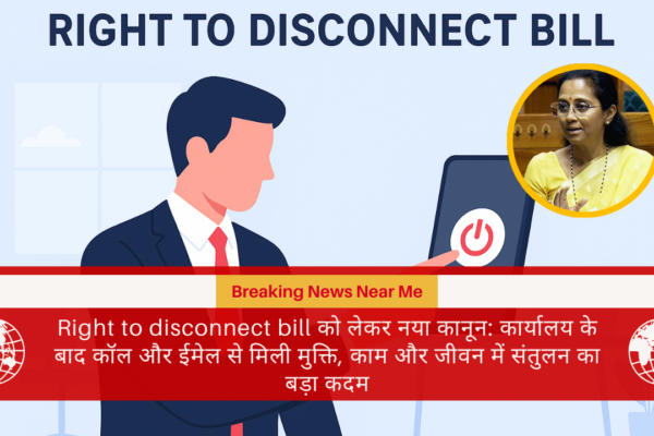Right to disconnect bill को लेकर नया कानून: कार्यालय के बाद कॉल और ईमेल से मिली मुक्ति, काम और जीवन में संतुलन का बड़ा कदम