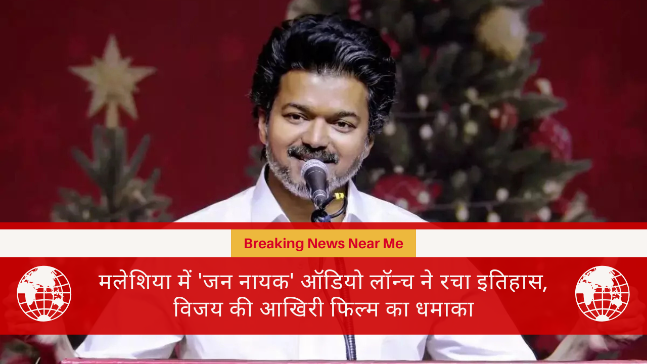 मलेशिया में 'जन नायक' ऑडियो लॉन्च ने रचा इतिहास, विजय की आखिरी फिल्म का धमाका