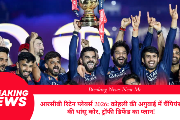 आरसीबी रिटेन प्लेयर्स 2026: कोहली की अगुवाई में चैंपियंस की धांसू कोर, ट्रॉफी डिफेंड का प्लान!