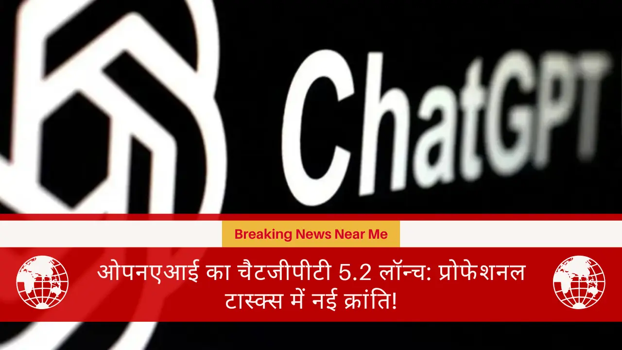 ओपनएआई का चैटजीपीटी 5.2 लॉन्च: प्रोफेशनल टास्क्स में नई क्रांति!