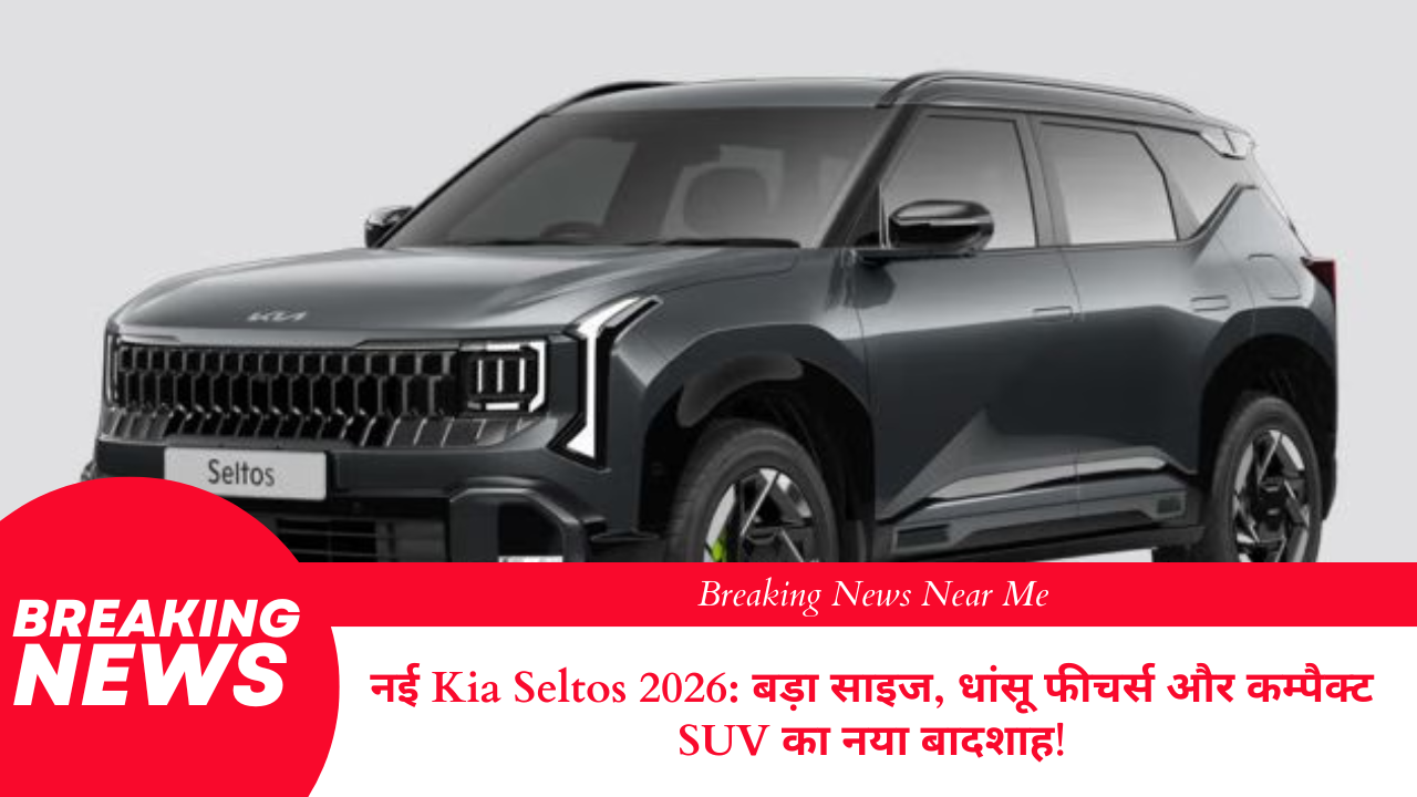 नई Kia Seltos 2026: बड़ा साइज, धांसू फीचर्स और कम्पैक्ट SUV का नया बादशाह!