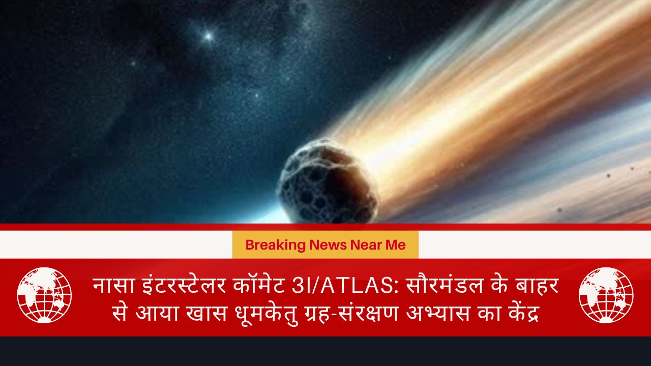 नासा इंटरस्टेलर कॉमेट 3I/ATLAS: सौरमंडल के बाहर से आया खास धूमकेतु ग्रह-संरक्षण अभ्यास का केंद्र